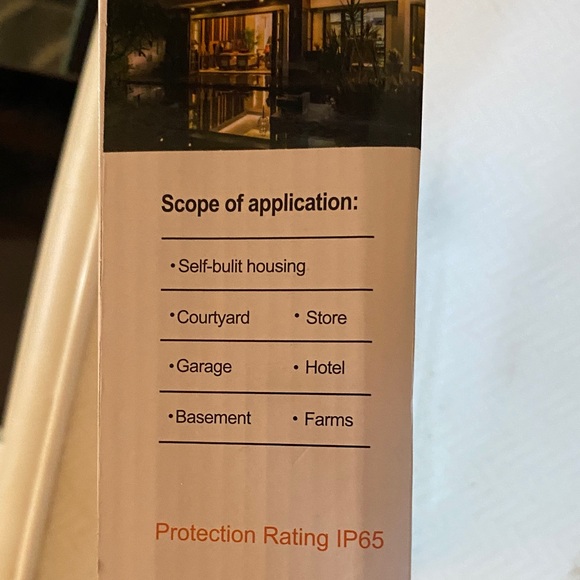 Orange Solar LED Light - Picture 3 of 3